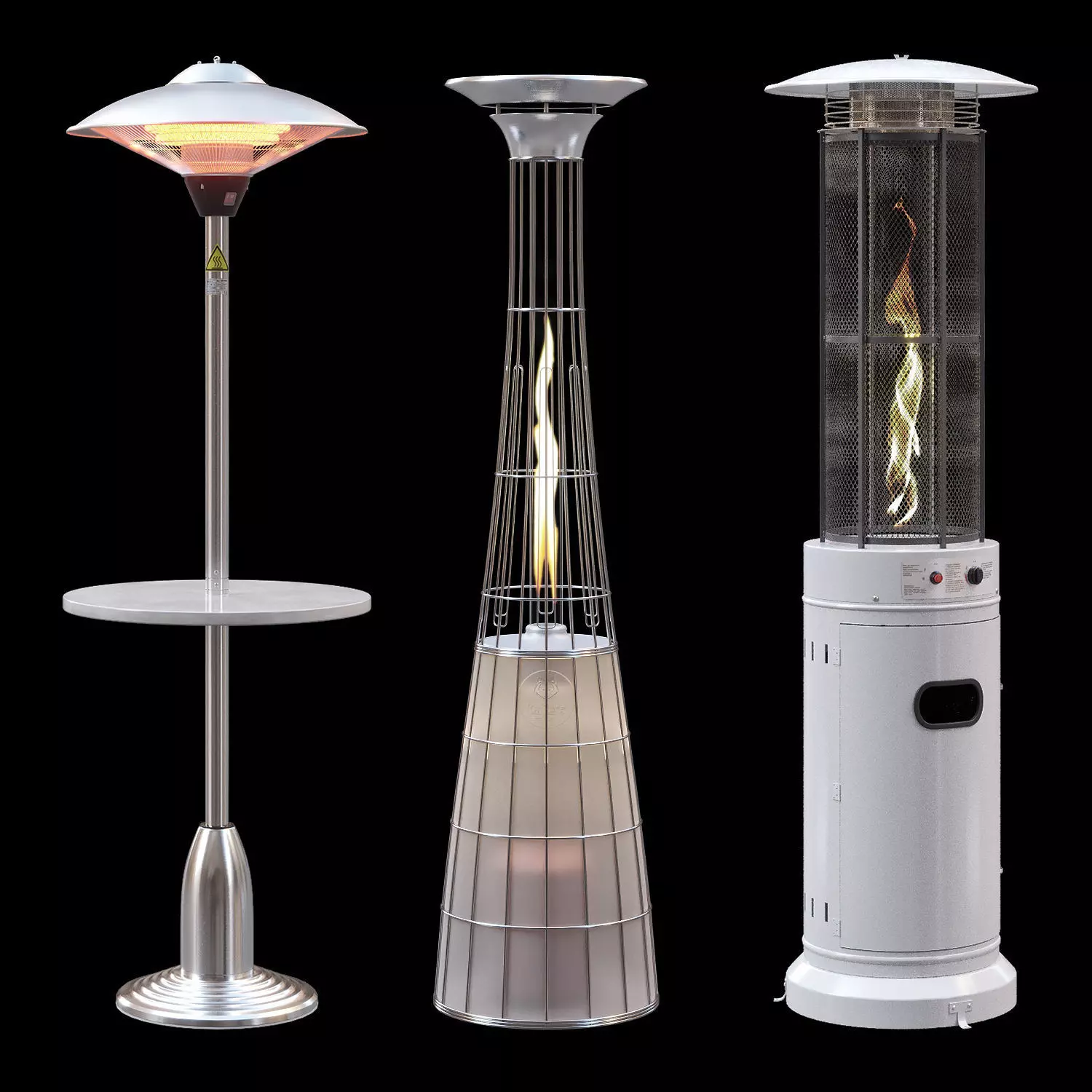 outdoor heaters 3 3D model_0