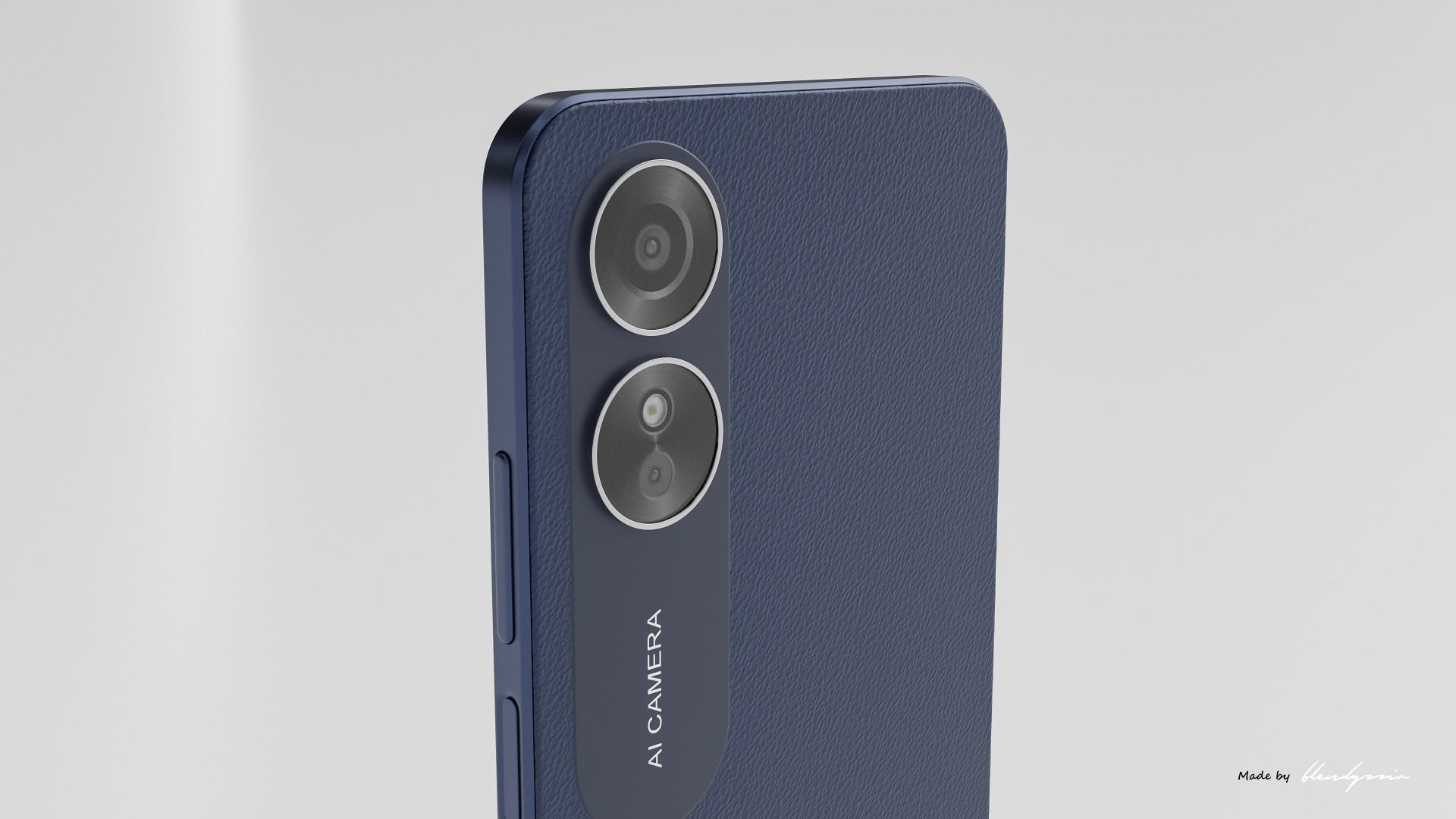 OPPO A17 3D model_10