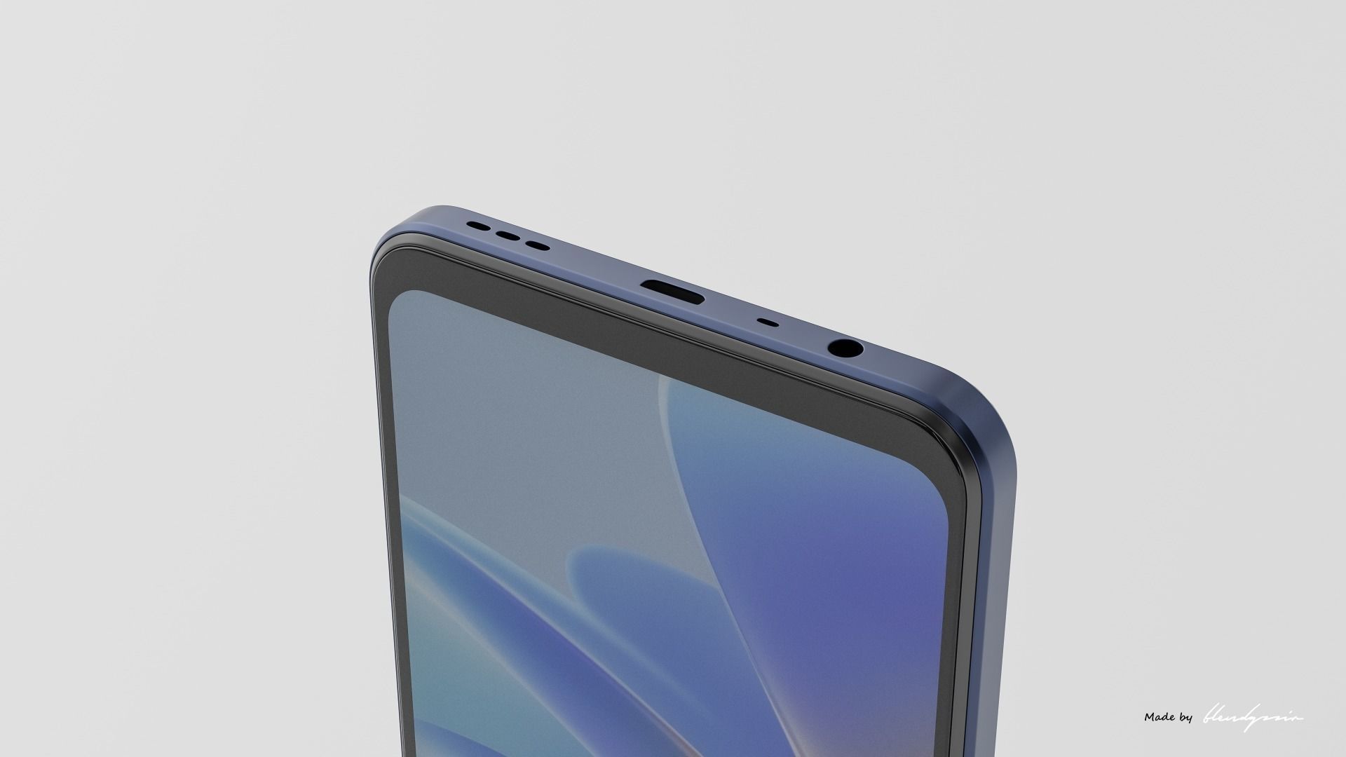 OPPO A17 3D model_17