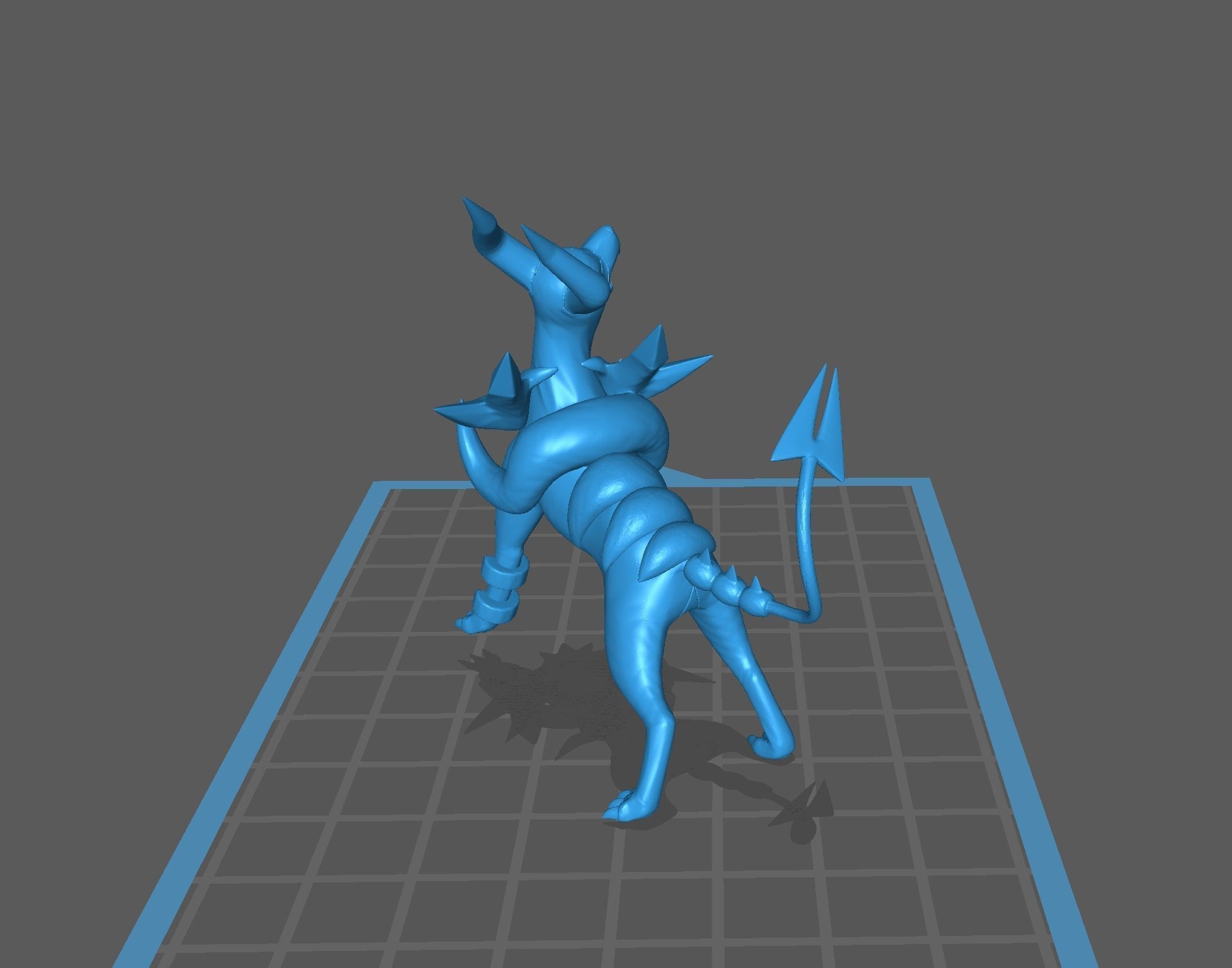 Mega Houndoom 3D print model 3D print model_8