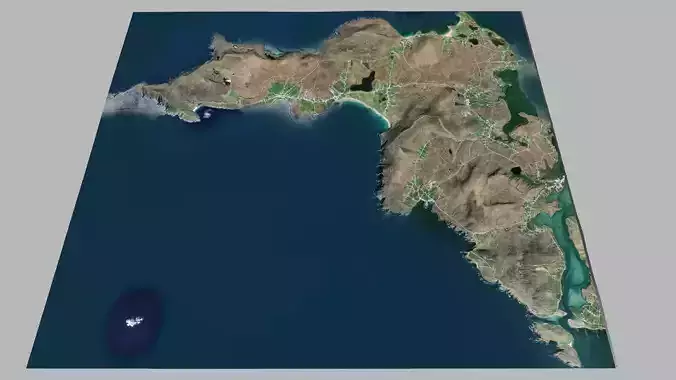 Achill Island Ireland 3D model