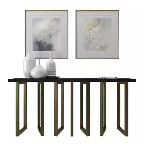 Melange Connelly Hall Console  by Hooker Furniture