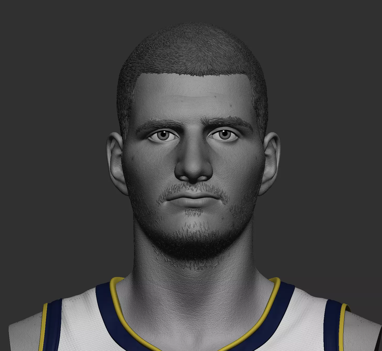 Nikola Jokic Bust 3D print model