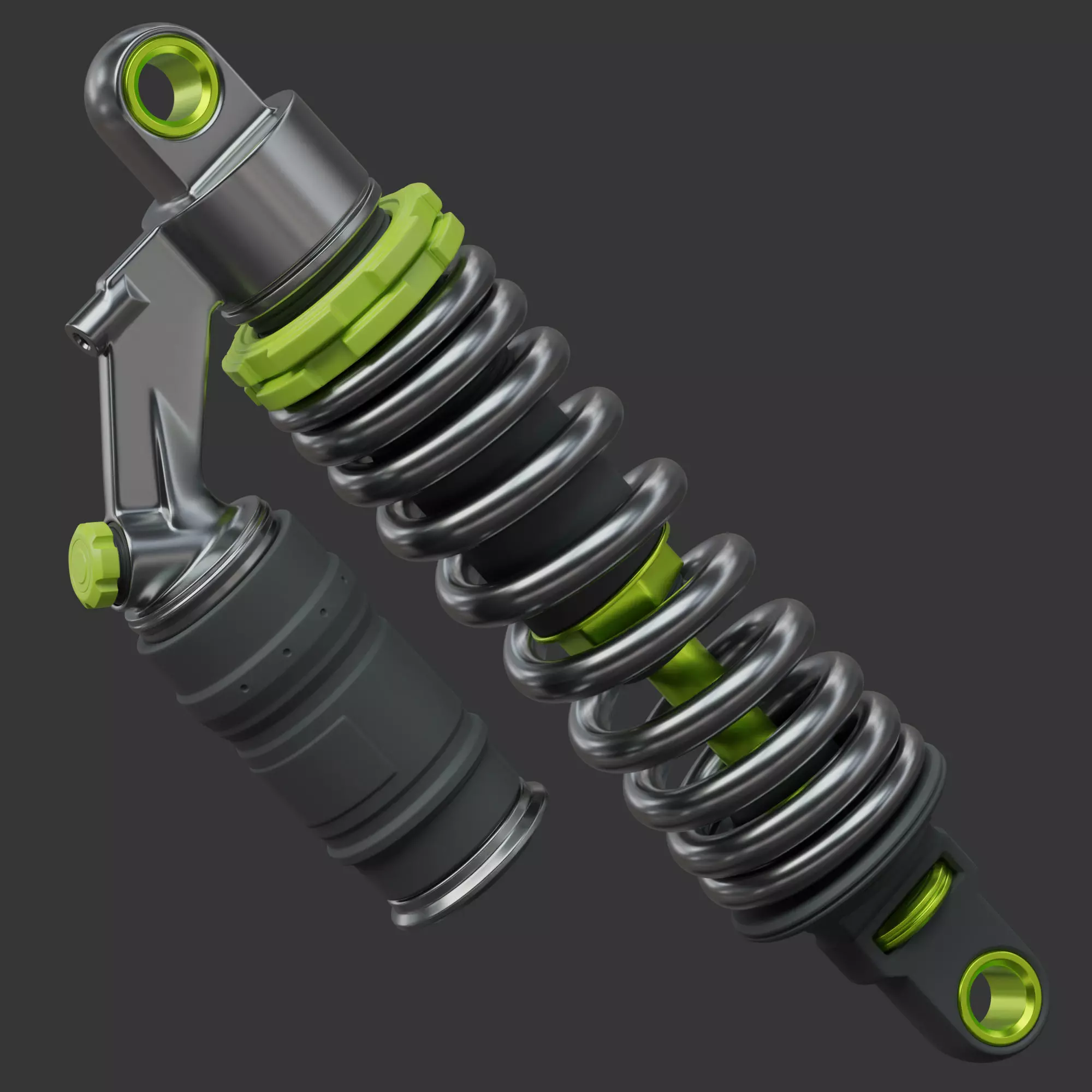 Shock Absorber  3D model_0