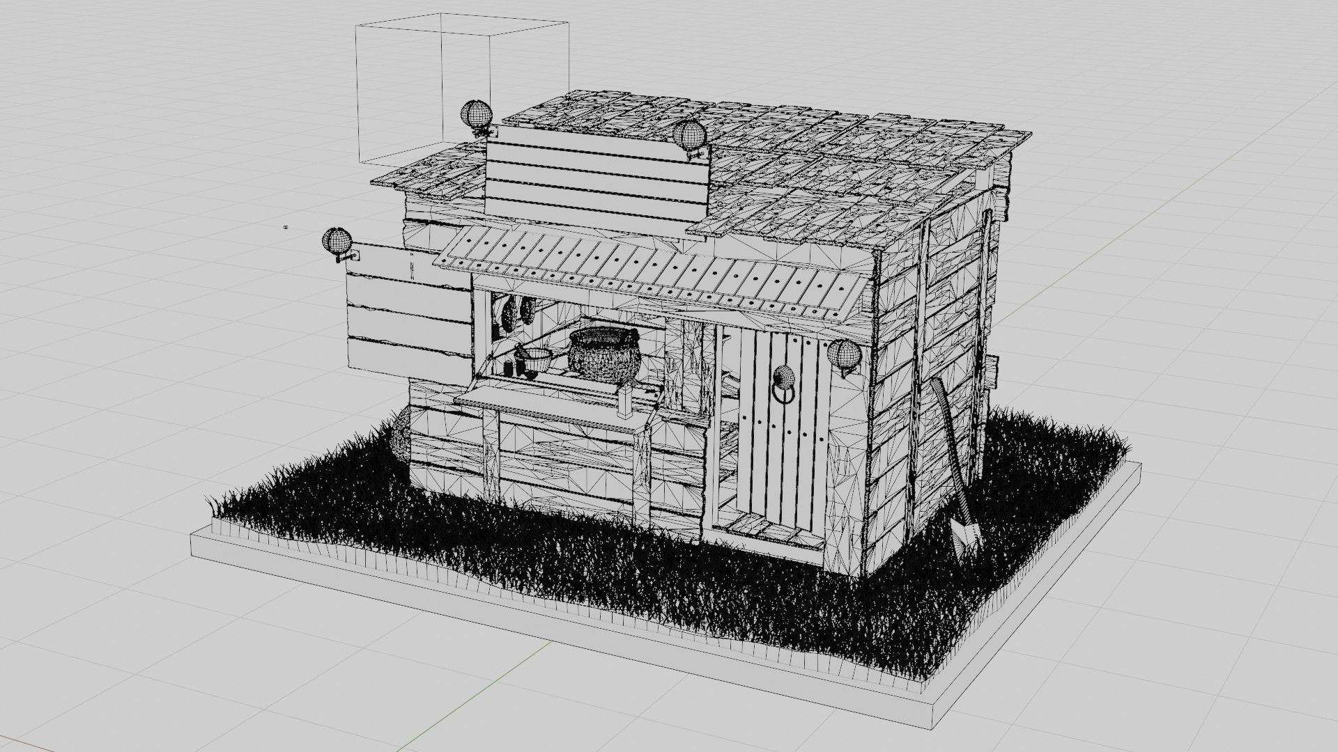 Potion Shop  3D model_4