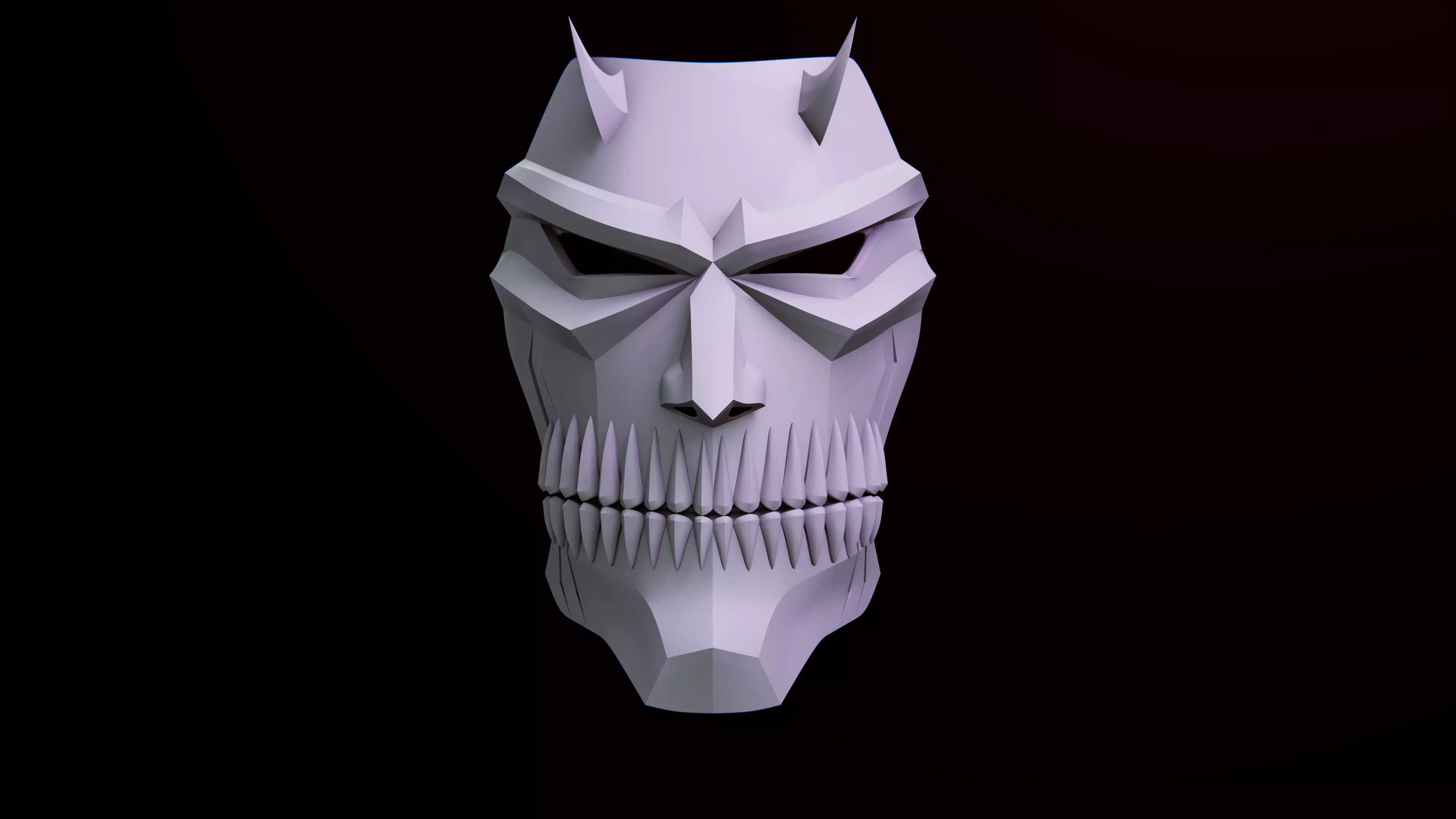 AIKAWA LOVE HOLLOW MASK V2 3D print model_0