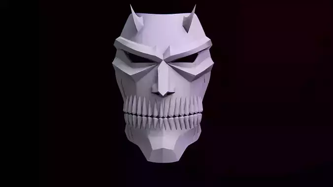 AIKAWA LOVE HOLLOW MASK V2 3D print model