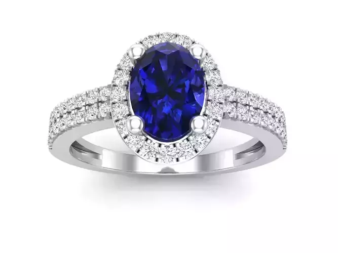 AV 342 Diamond Ladies Engagement Ring