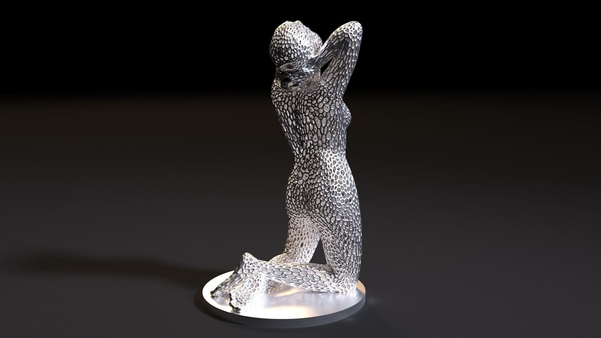 Woman Torso  3D print model_5