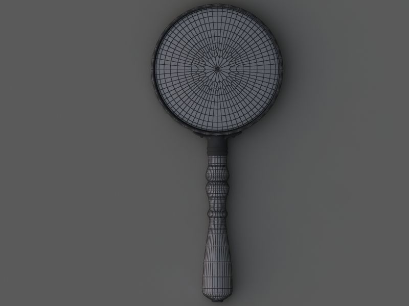 Magnifying glass 3D model_6