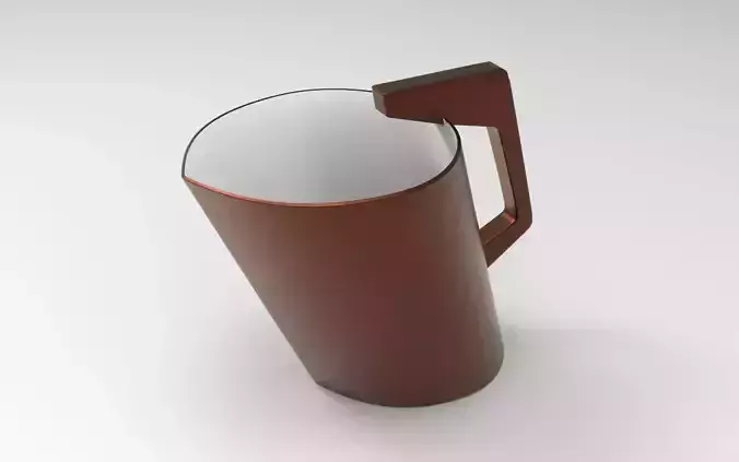 Basq Carafe Low-poly 3D model