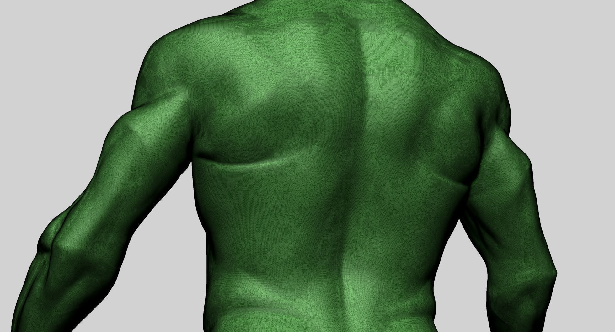 Male Torso Printable A 3D print model_11