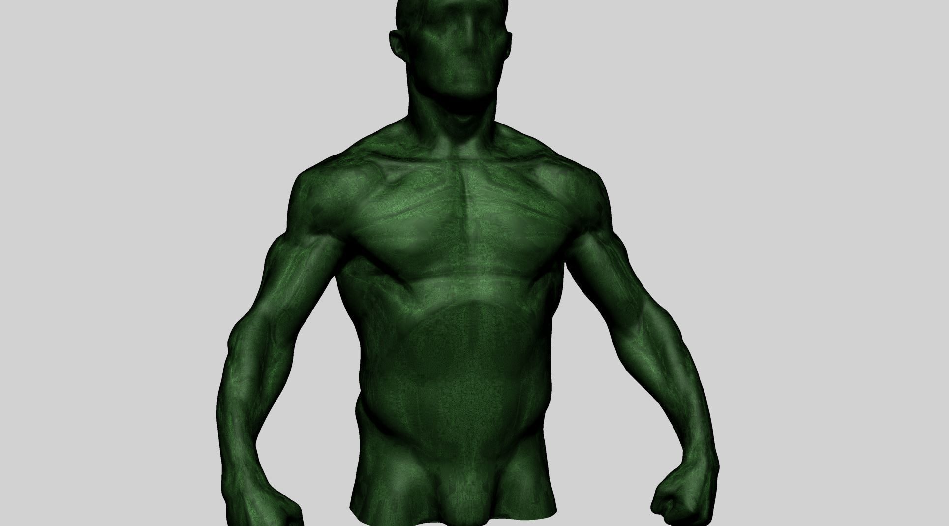 Male Torso Printable A 3D print model_13