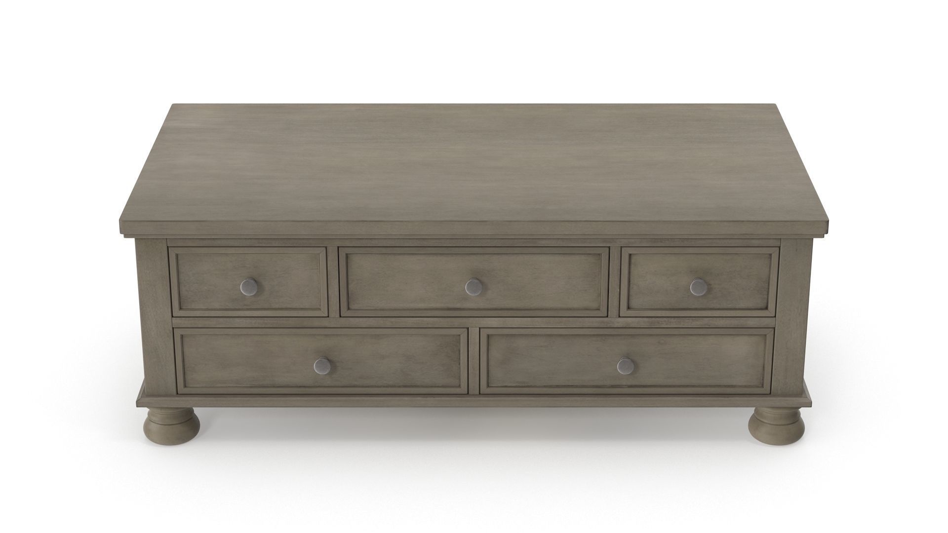 Coffee Table v2 Low-poly 3D model_1