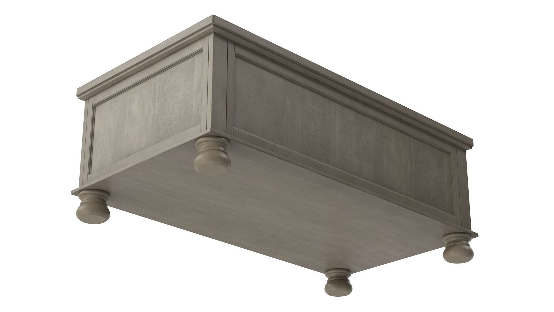 Coffee Table v2 Low-poly 3D model_4