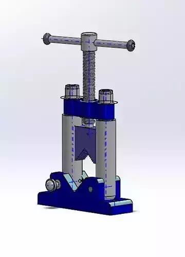 pipe vice 3D print model
