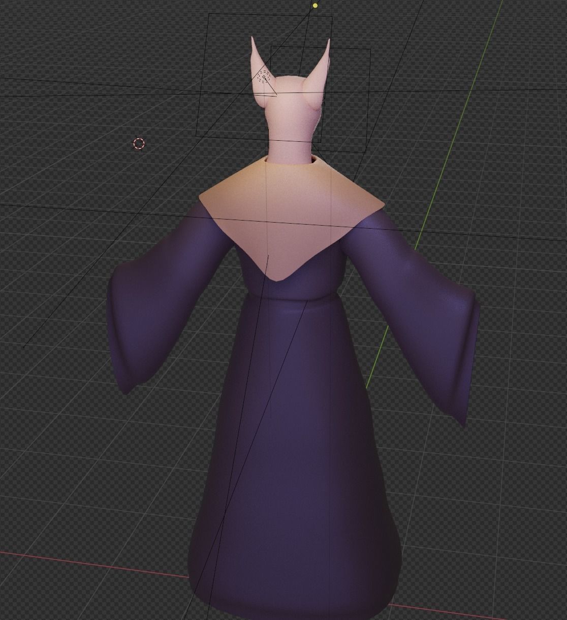 Beast in a suit 3D model_2