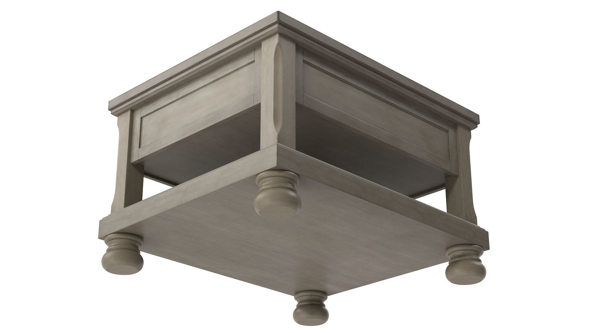 Coffee Table v1 Low-poly 3D model_4