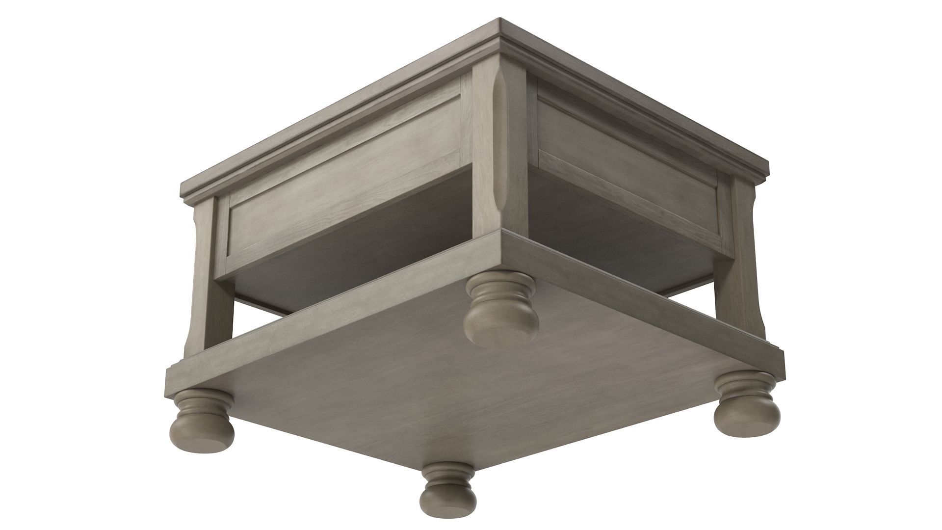 Coffee Table v1 Low-poly 3D model_5