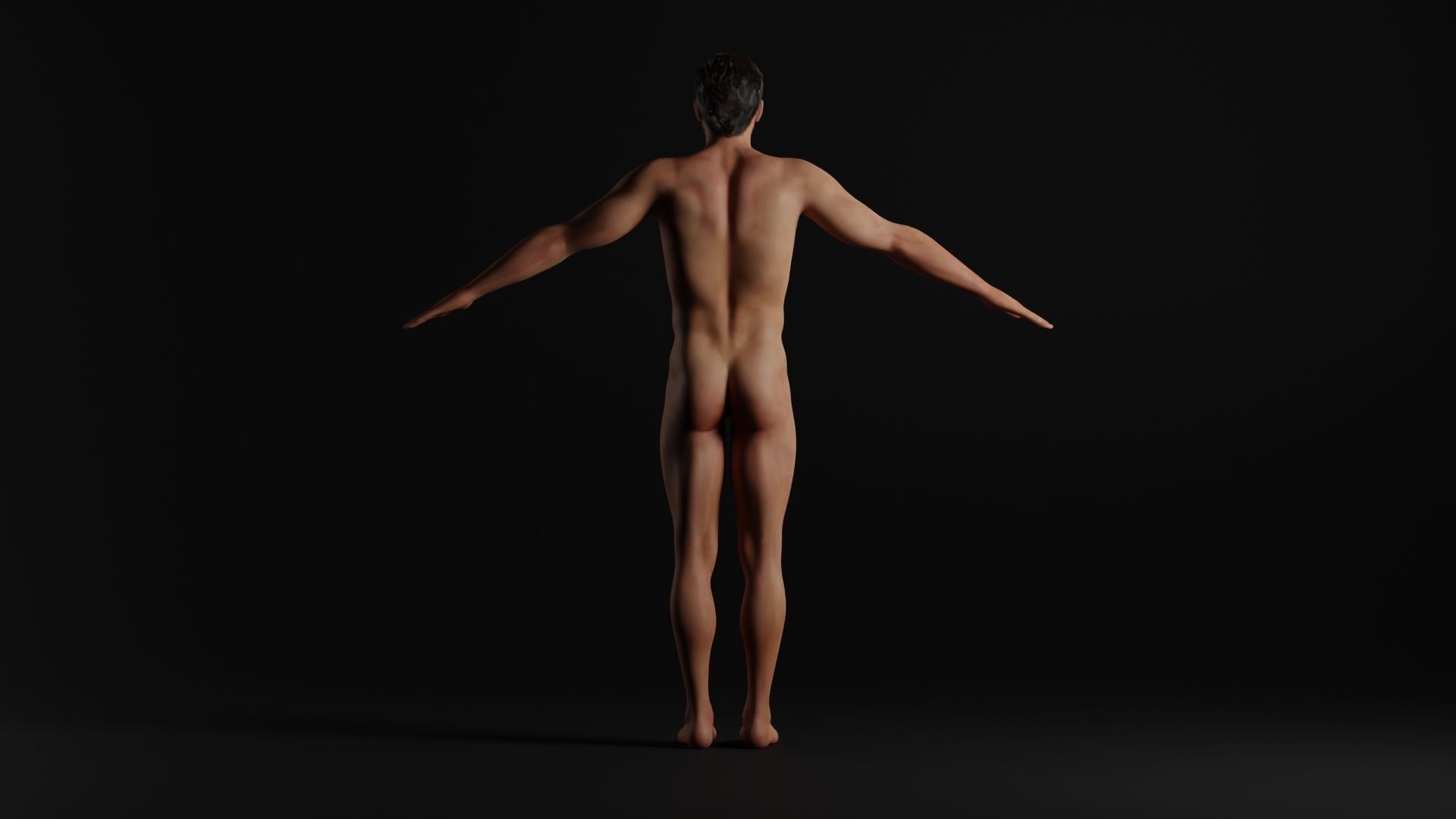 Realistic Male Character - Will 3D model 3D model_4