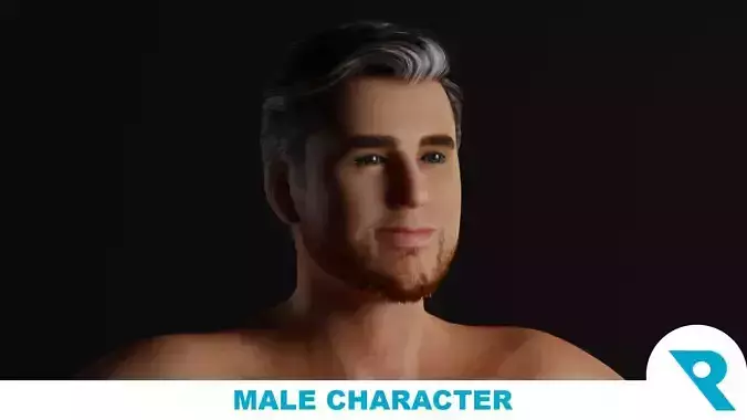 Realistic Male Character - Will 3D model 3D model Realistic Male Character - Will 3D model 3D model