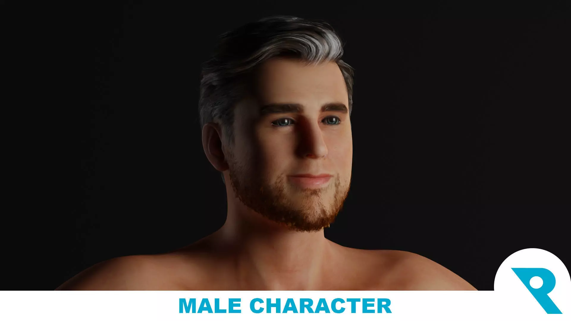 Realistic Male Character - Will 3D model 3D model_0