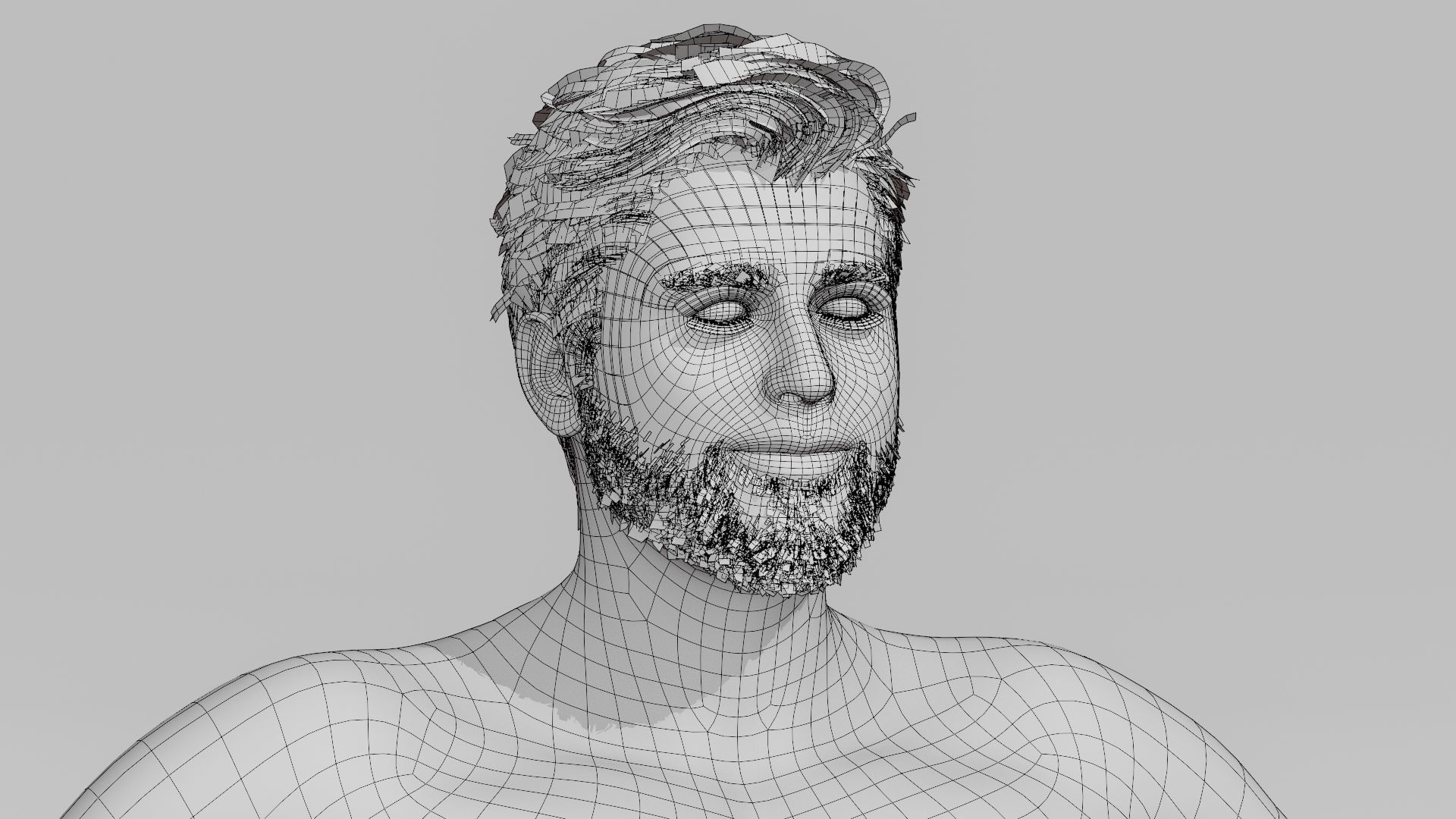 Realistic Male Character - Will 3D model 3D model_11