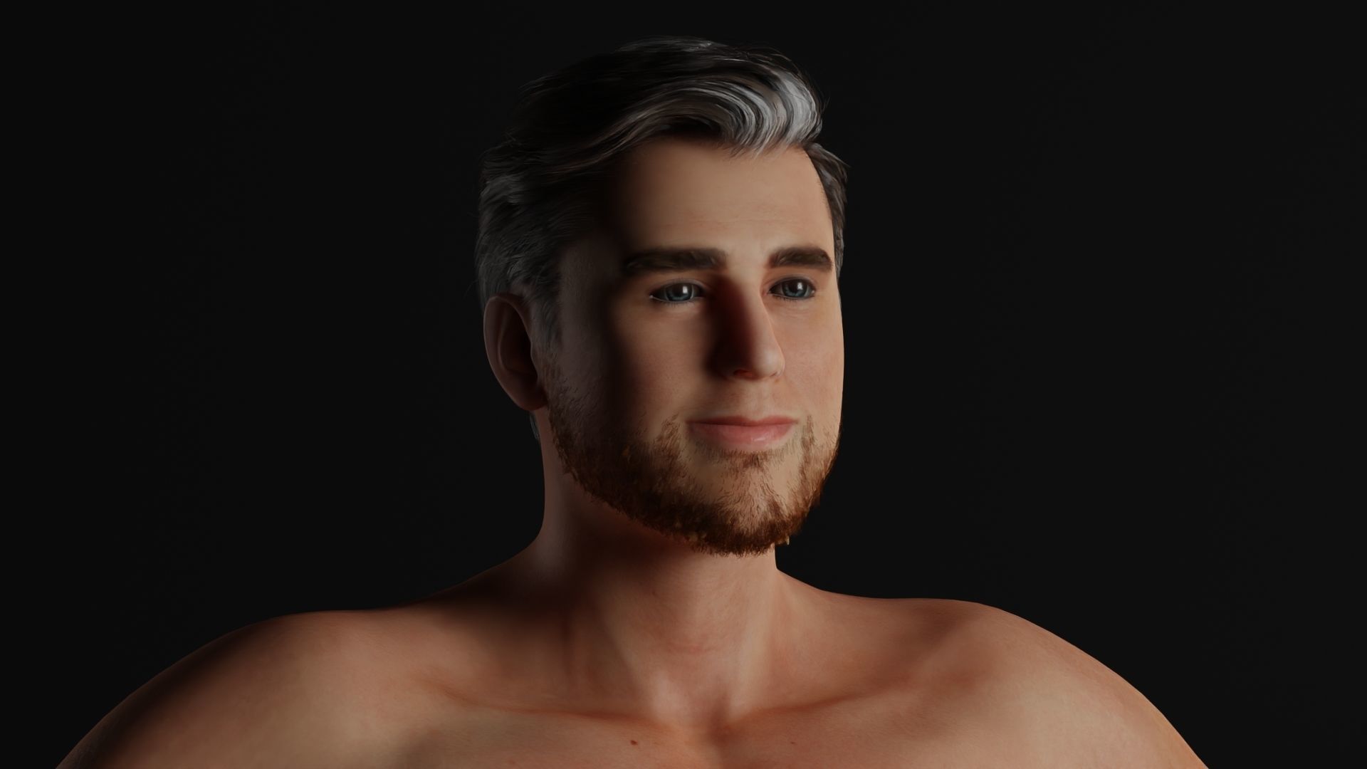 Realistic Male Character - Will 3D model 3D model_1