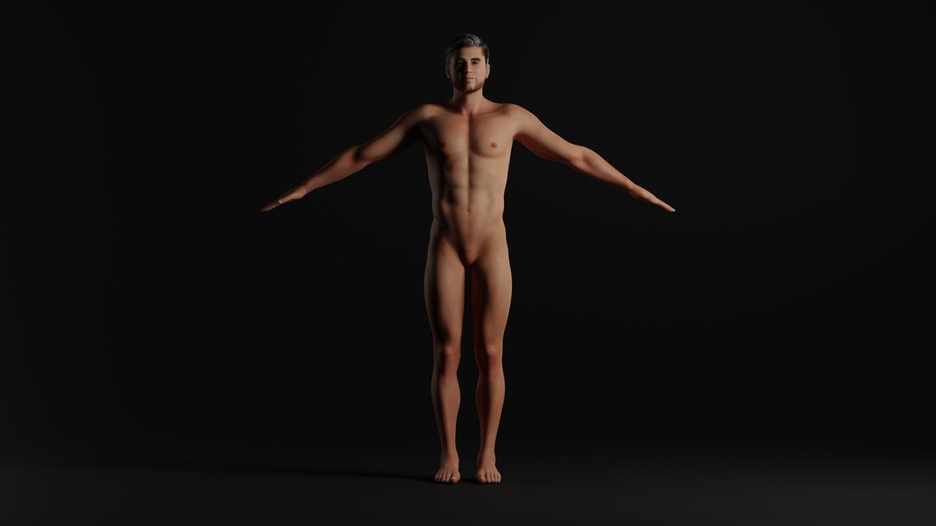 Realistic Male Character - Will 3D model 3D model_2