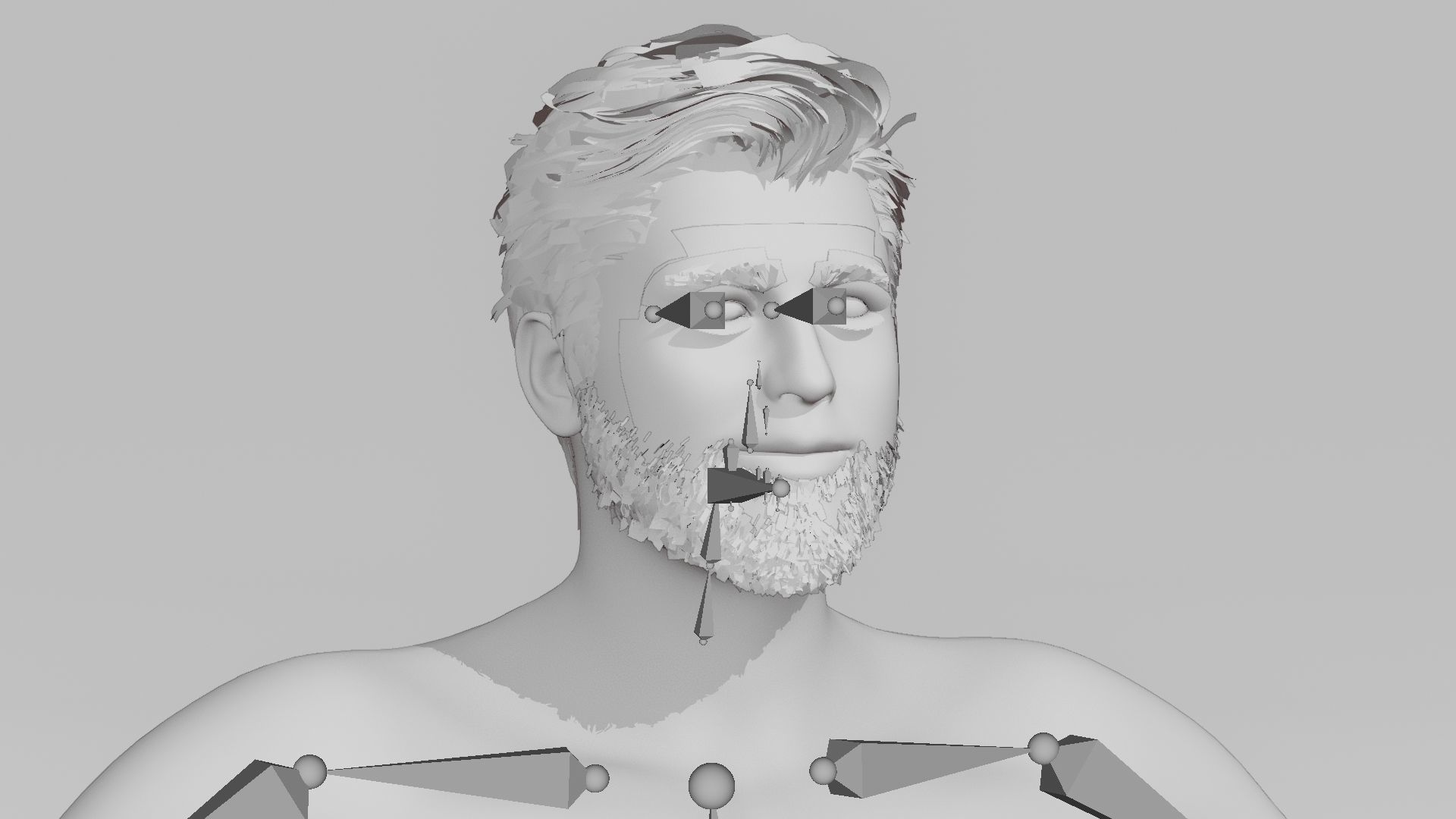 Realistic Male Character - Will 3D model 3D model_16