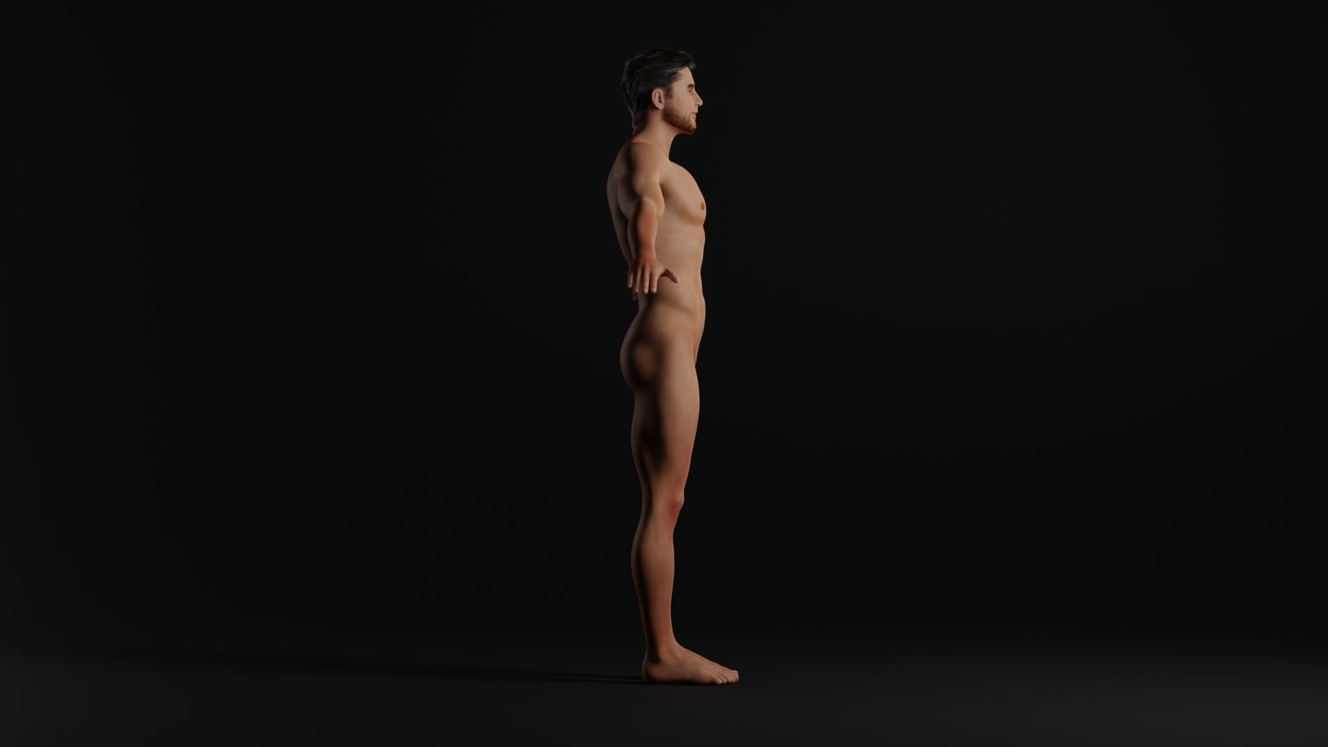 Realistic Male Character - Will 3D model 3D model_3