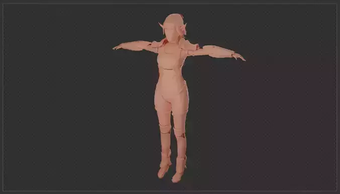 Body NPS v1 - Game Ready 3D model - UE5 - FBX