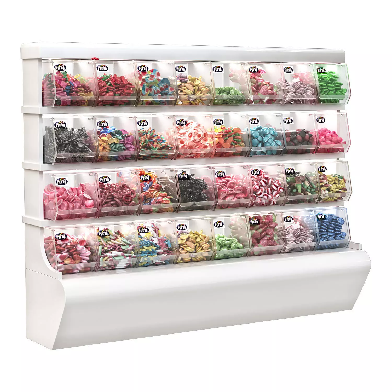 Fini candies 3D model_0