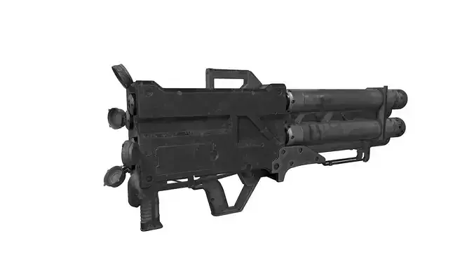 Rocket-gun grenade launcher