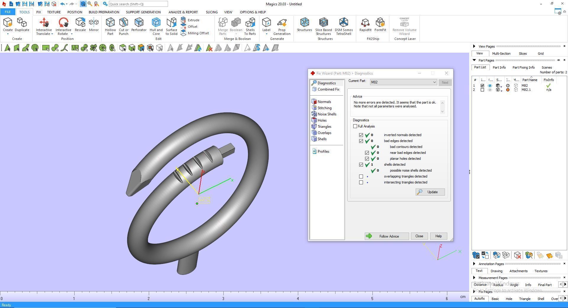 Ring M82 Women ring Size 8 5 US 3D print model_12