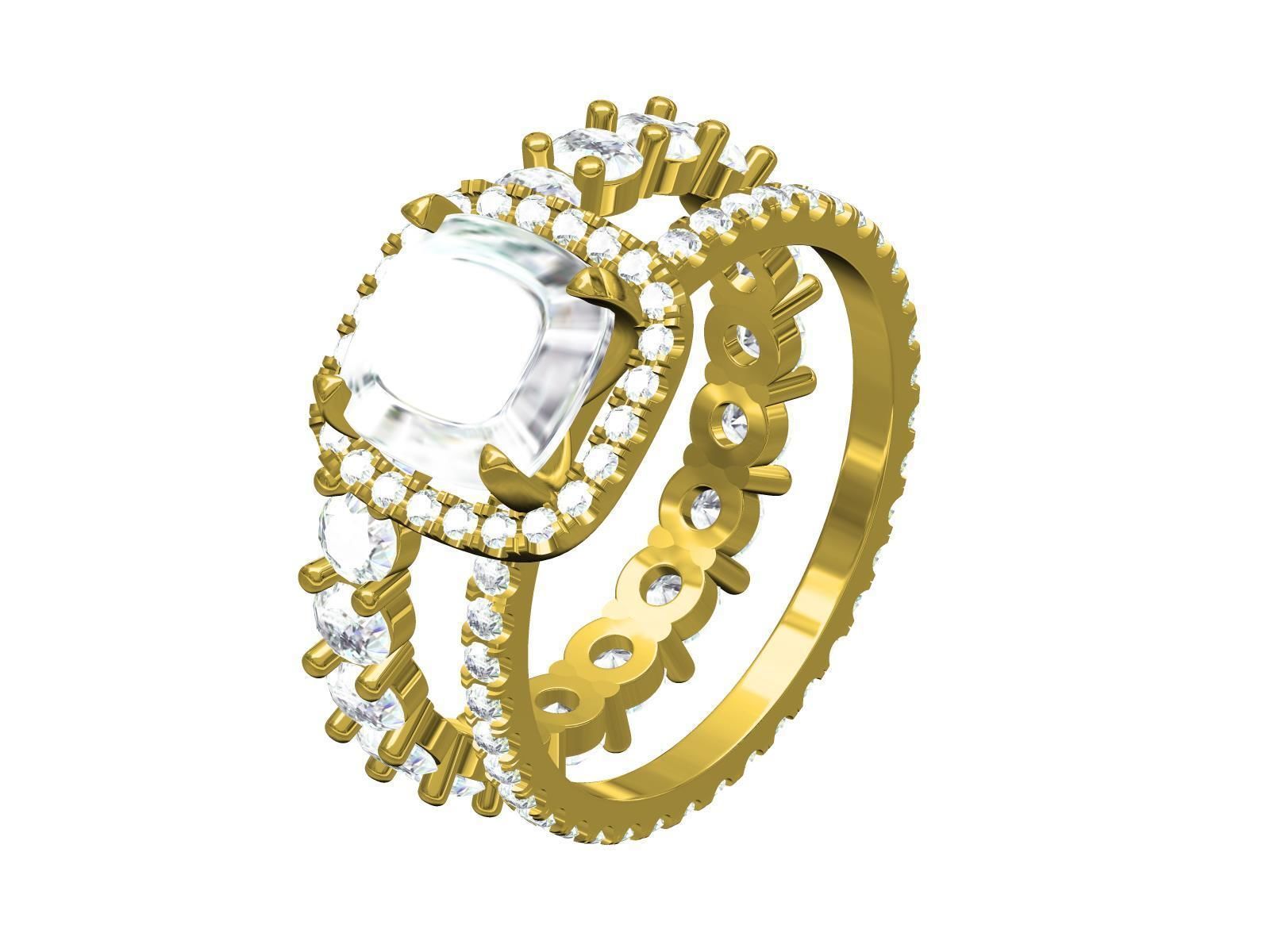 Engagement Ring-04 3D print model_1