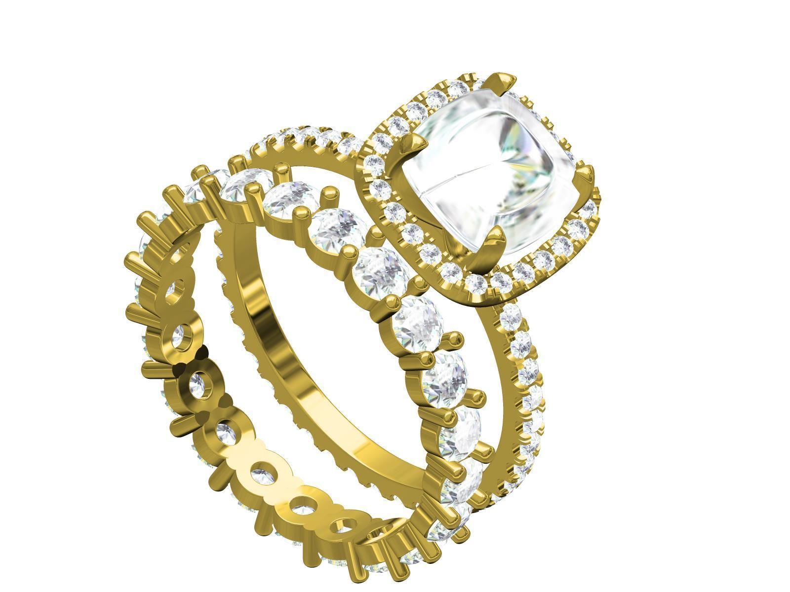 Engagement Ring-04 3D print model_7