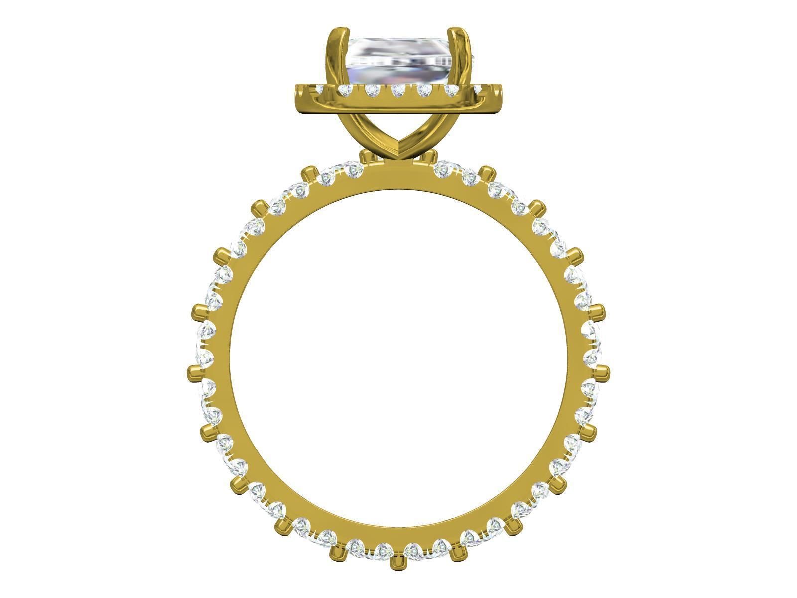 Engagement Ring-04 3D print model_8