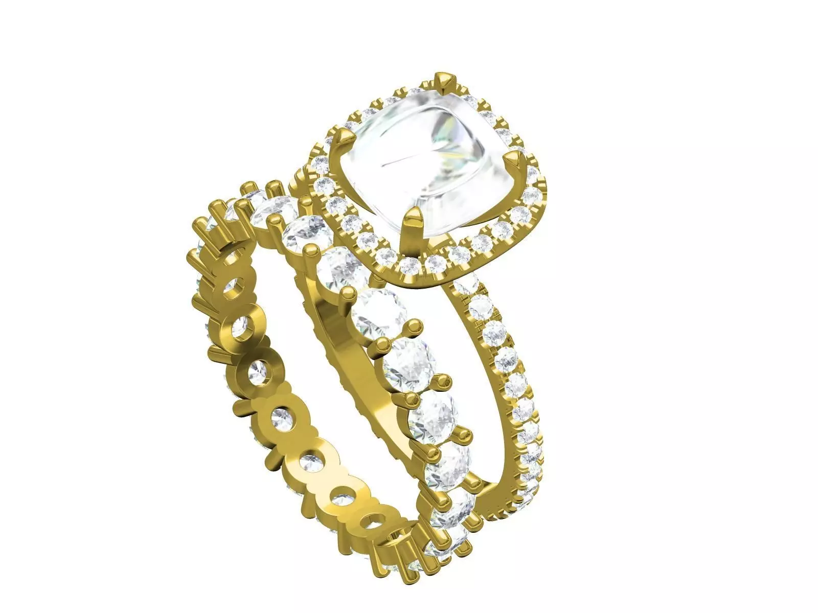 Engagement Ring-04 3D print model_0