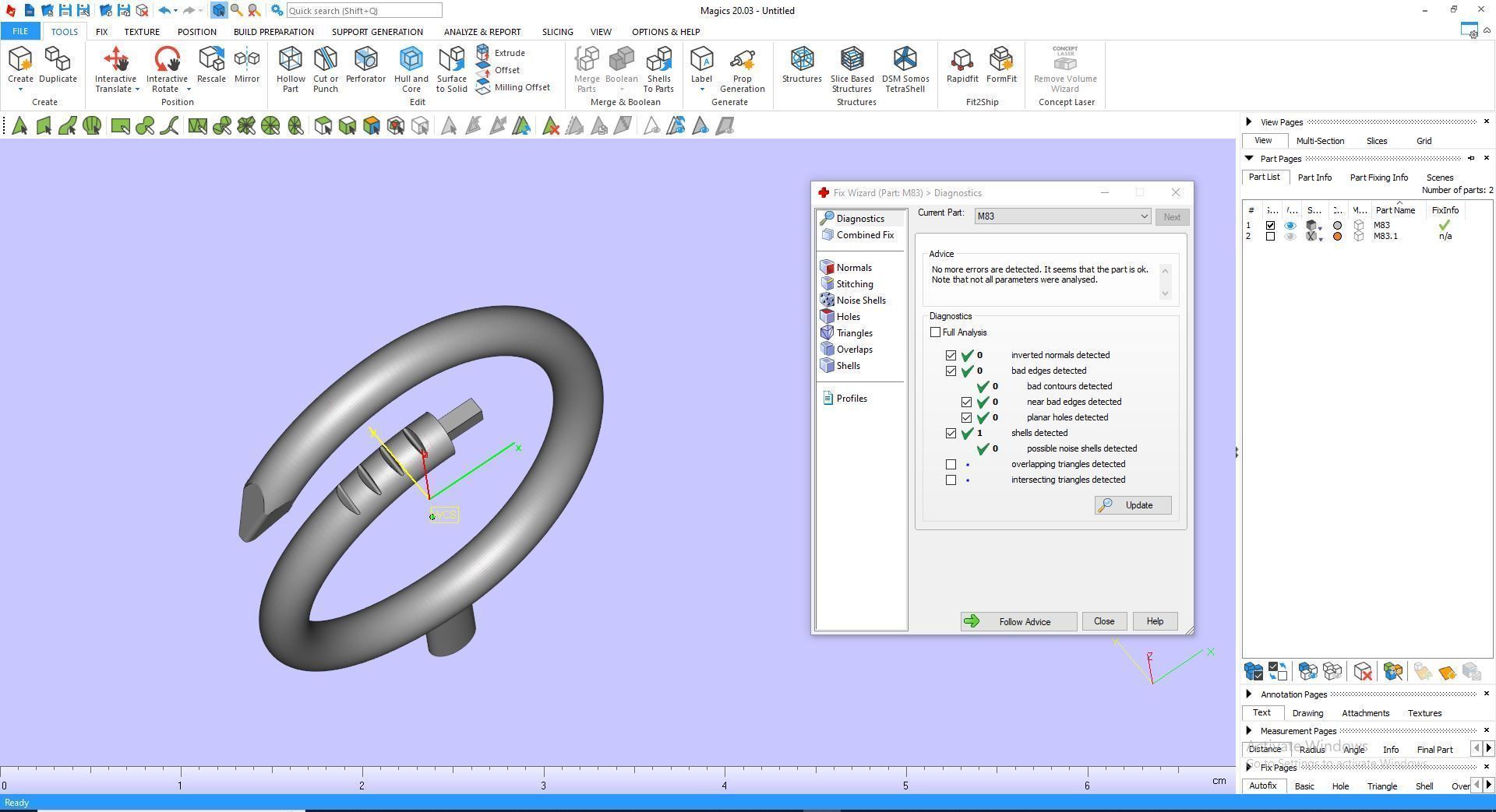 Ring M83 Women ring Size 8 75 US 3D print model_12