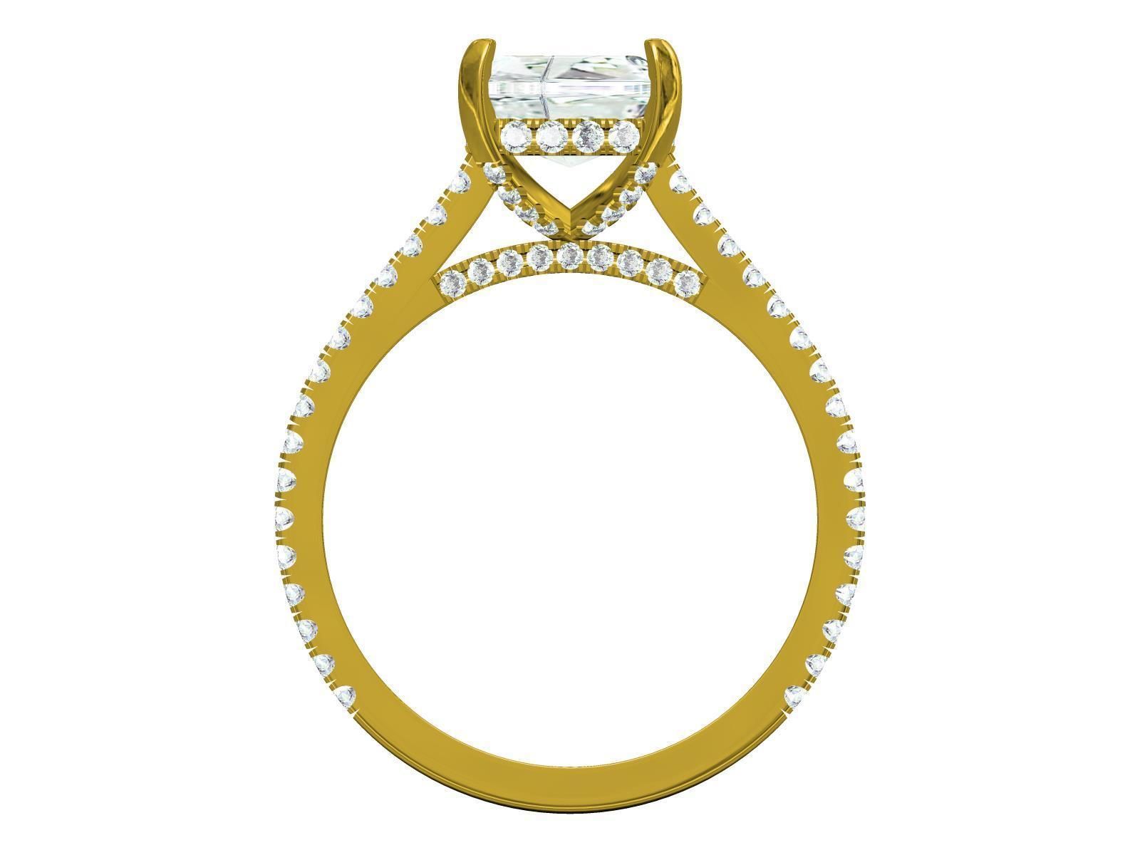 Engagement Ring-07 3D print model_4