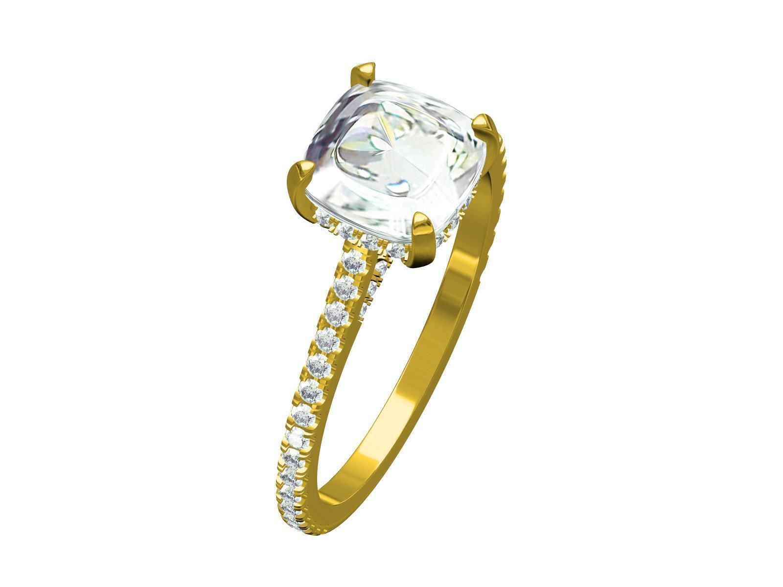 Engagement Ring-07 3D print model_1