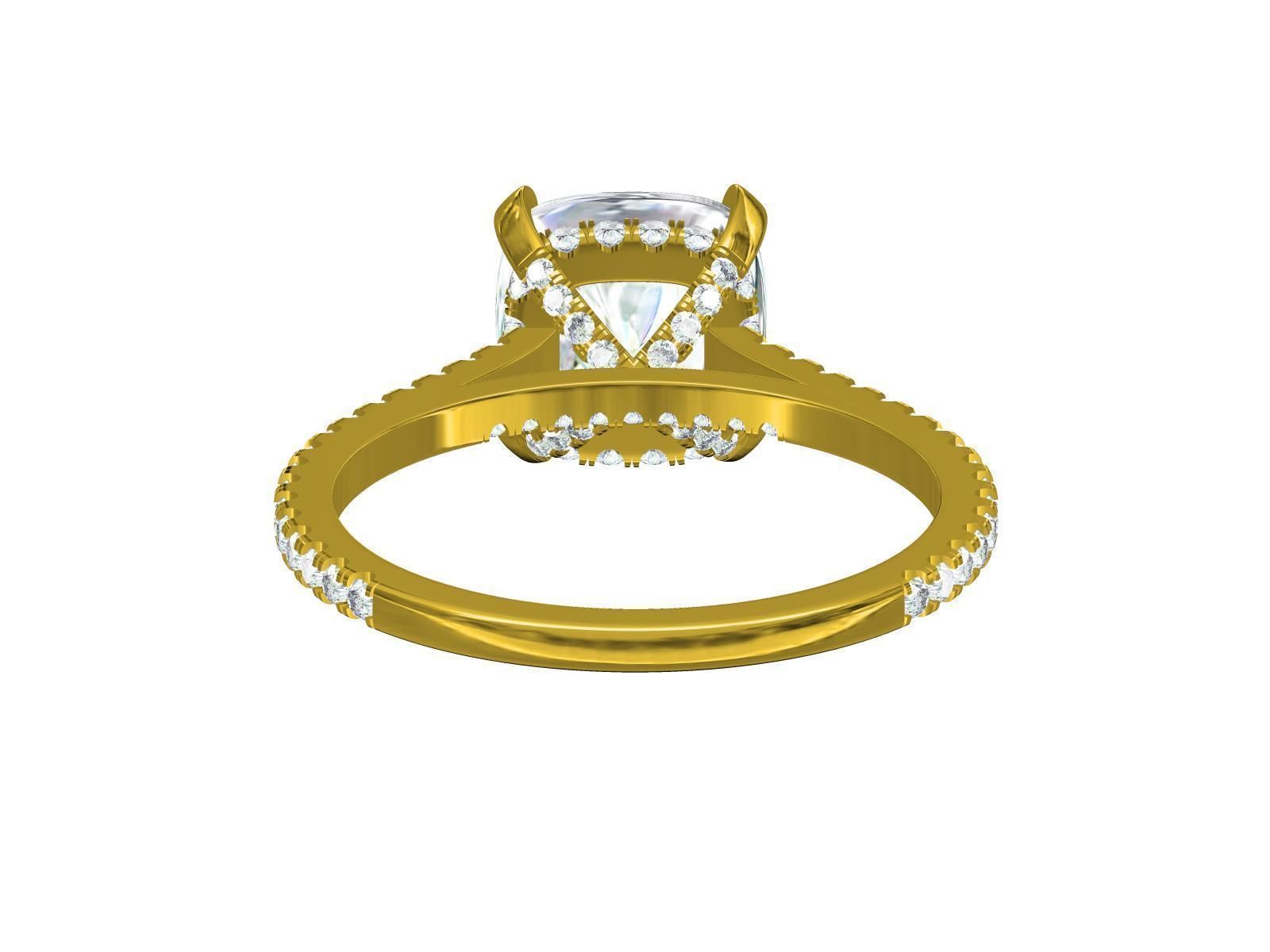 Engagement Ring-07 3D print model_5