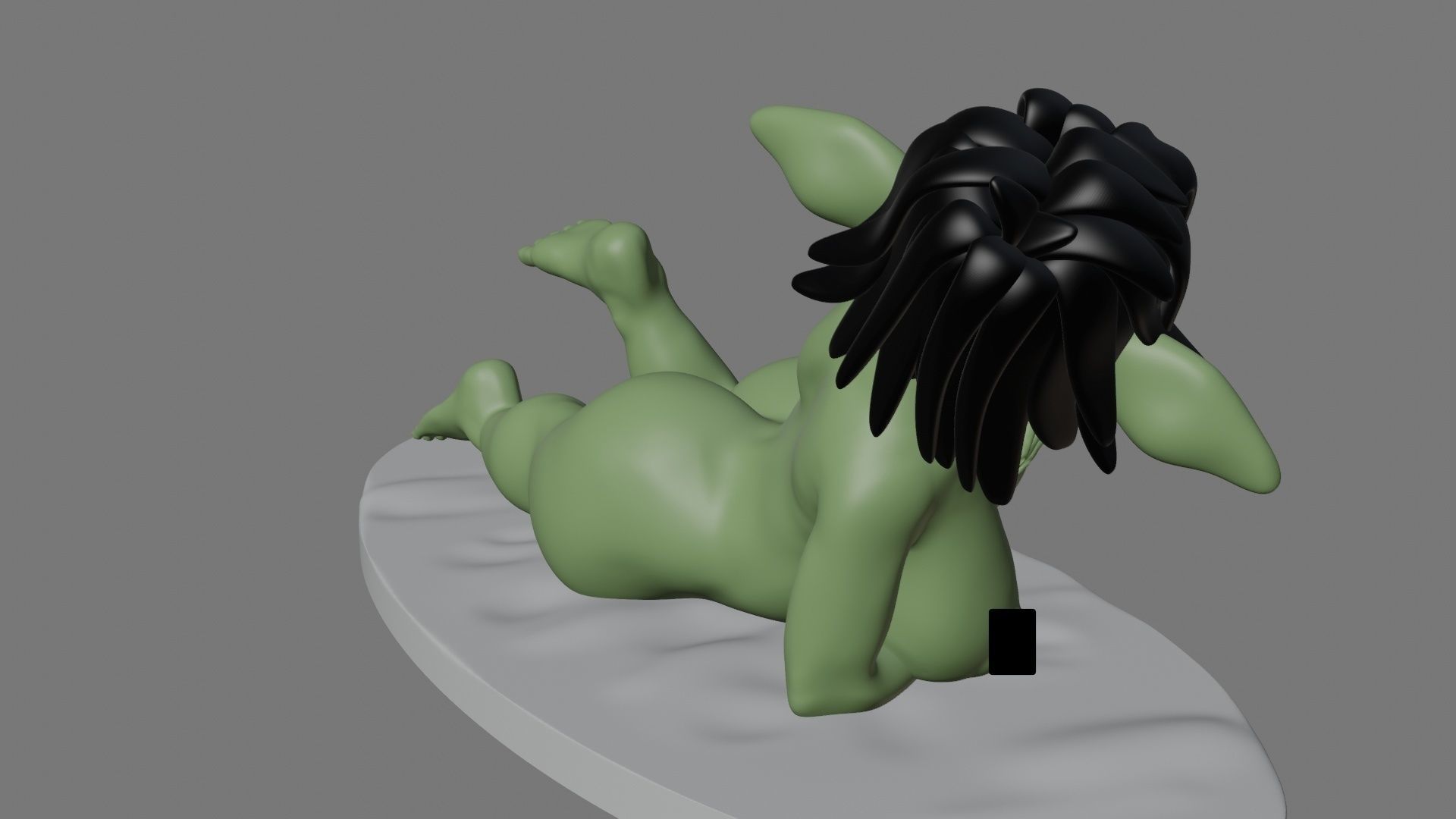 Sexy goblin 3d printable figures Free 3D print model_3