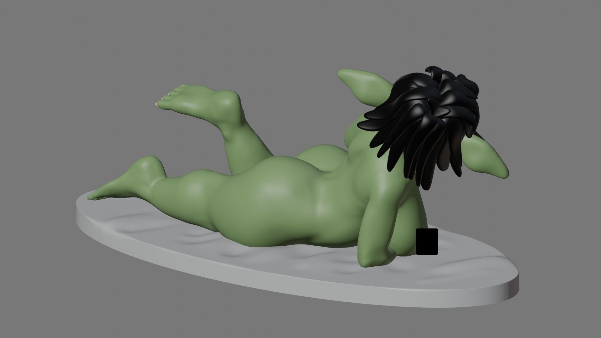 Sexy goblin 3d printable figures Free 3D print model_7