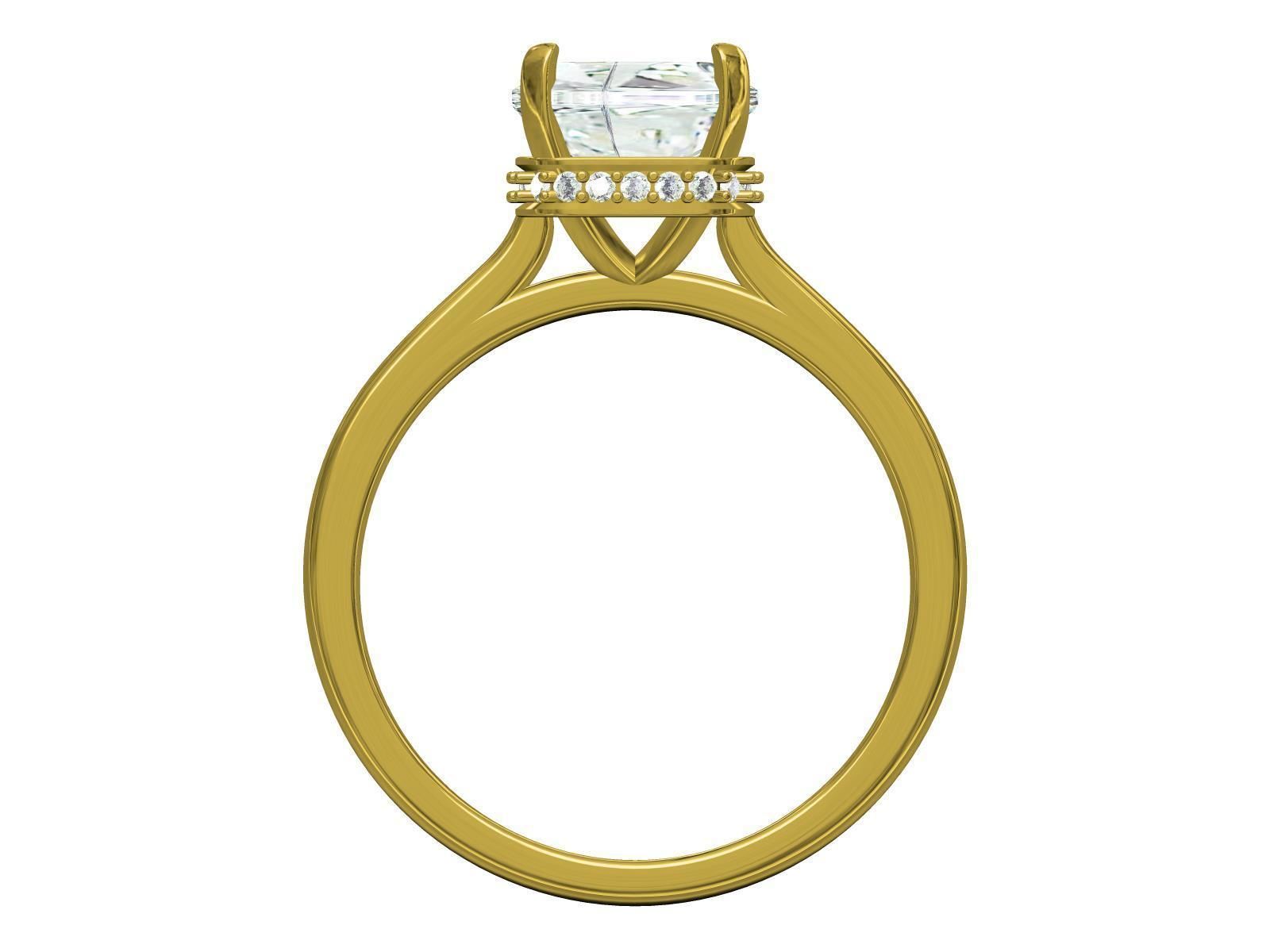 Engagement Ring-14 3D print model_5