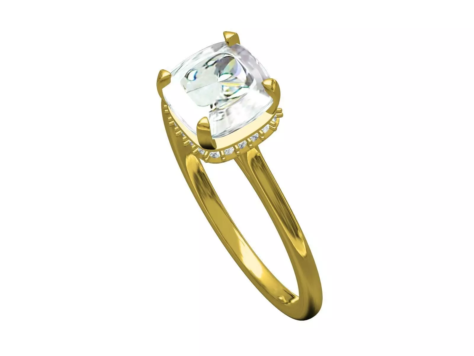 Engagement Ring-14 3D print model_0