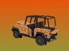 Safari Jeep Game asset Low-poly 3D model_1