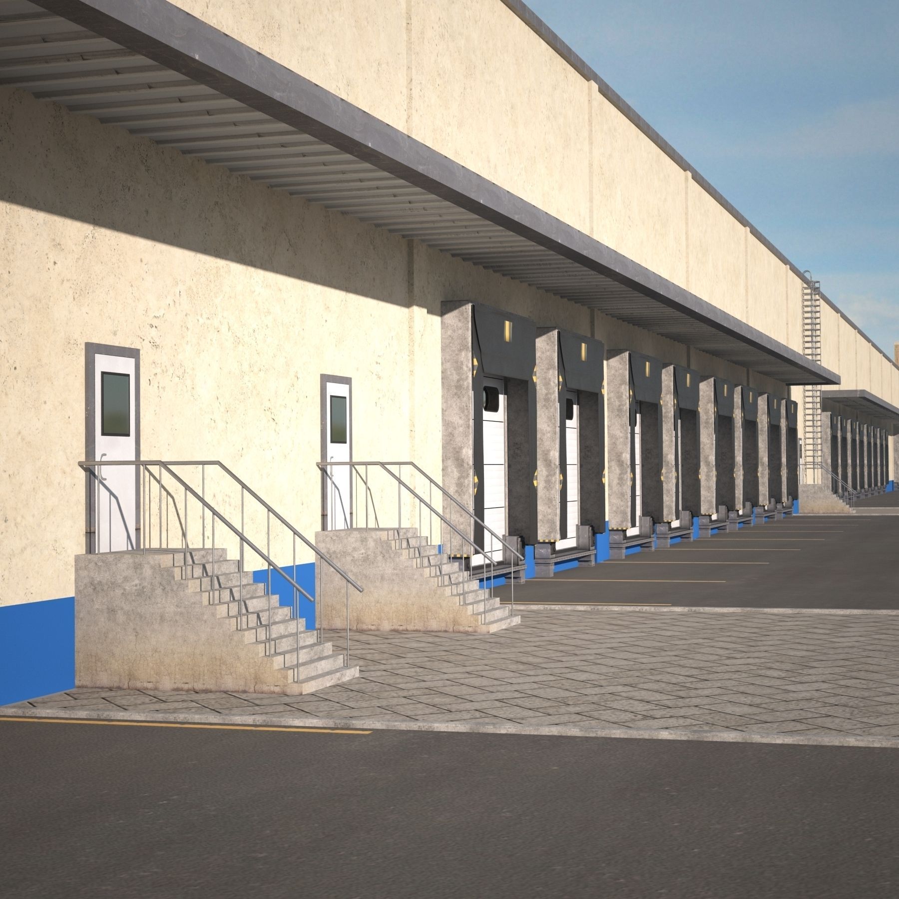 Magazine Building2 3D model_12