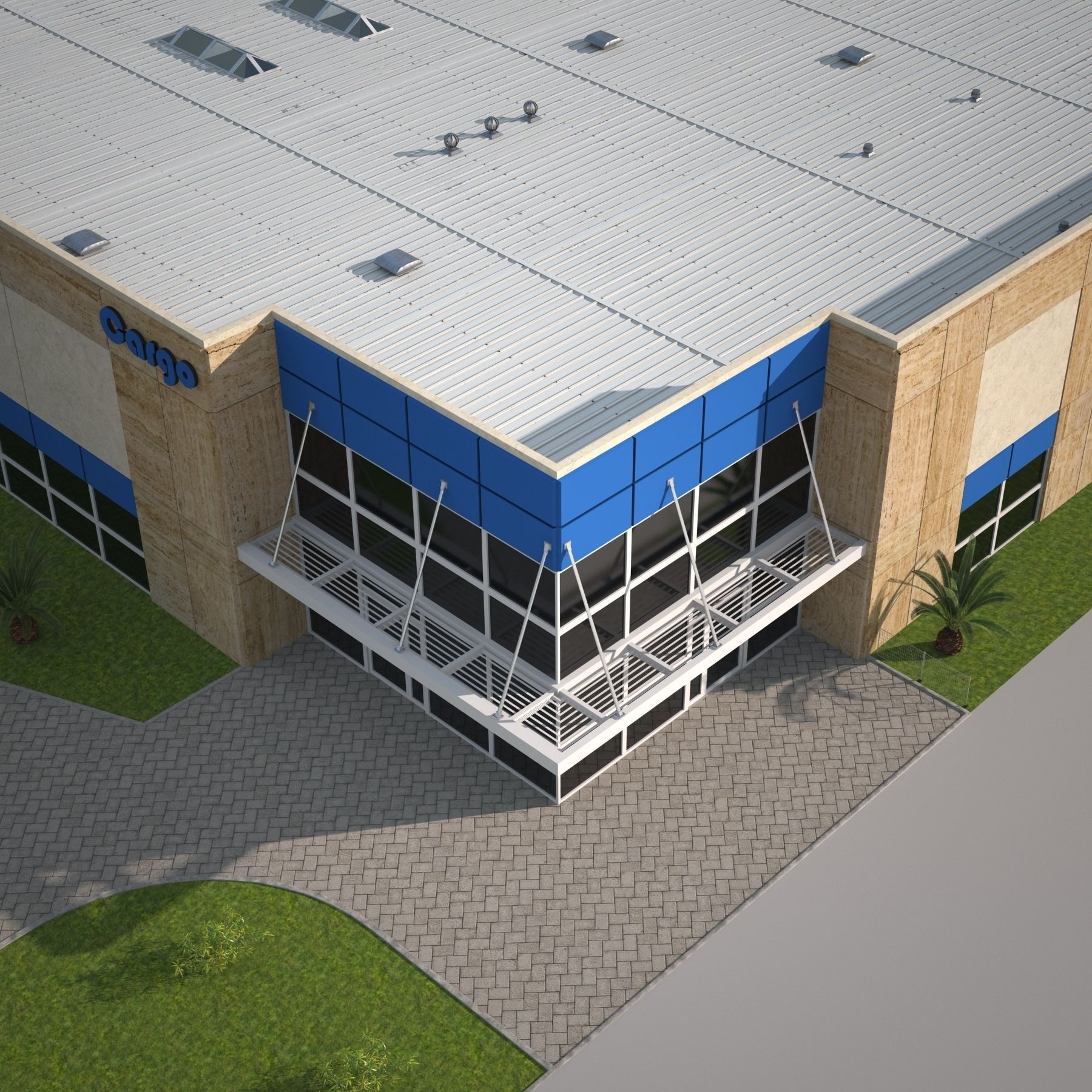 Magazine Building2 3D model_18